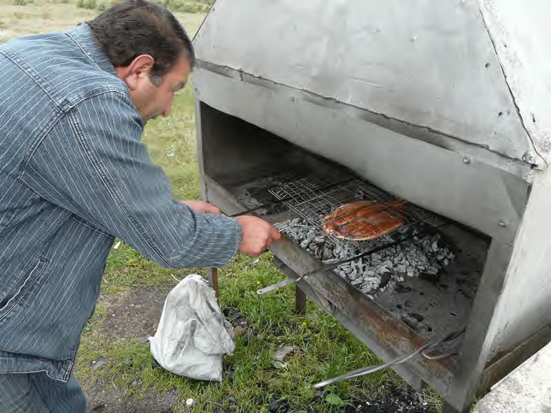 Нам жарят рыбку из Севана