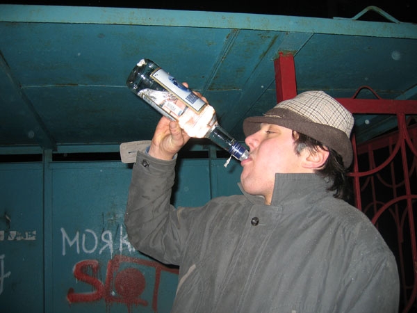 Кушаем водочку
