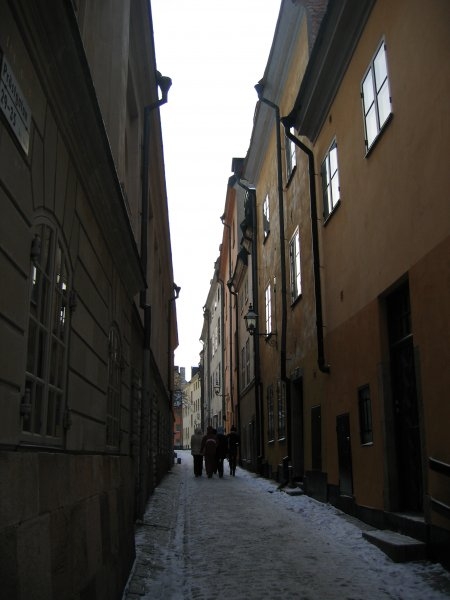 Стокгольм. В старом городе.