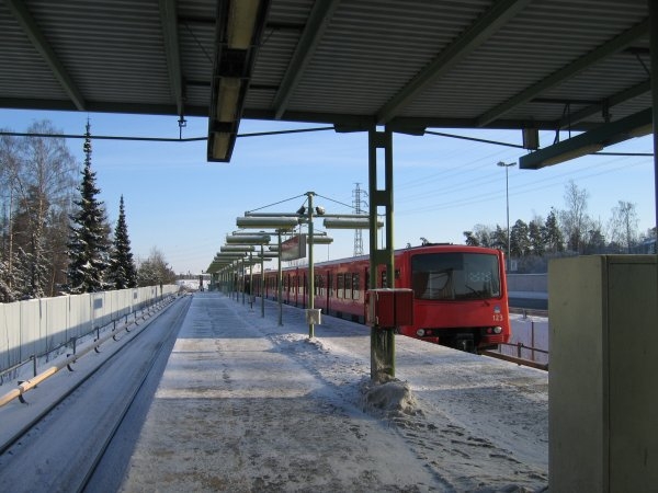Хельсинки. Метро.